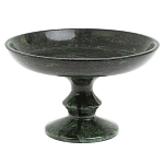 Фруктовница большая из натурального камня Змеевик Шабровский Natural Stone Fruit Bowls варинант исполнения - 1 | Loft Concept в Нижнем Новгороде