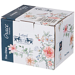 Чайник из фарфора белый с цветочным принтом Flower Porcelain Collection варинант исполнения - 2 | Loft Concept в Нижнем Новгороде