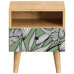 Прикроватная тумба с изображением на ящике Elise Nightstand варинант исполнения - 18 | Loft Concept в Нижнем Новгороде