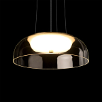 Подвесной светильник  с плоским прозрачным стеклянным плафоном Grada Light варинант исполнения - 8 | Loft Concept в Нижнем Новгороде