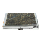 Портсигар на 10 сигарет с газовой зажигалкой из натурального камня Лабрадор Stone Cigarettes Cases варинант исполнения - 5 | Loft Concept в Нижнем Новгороде