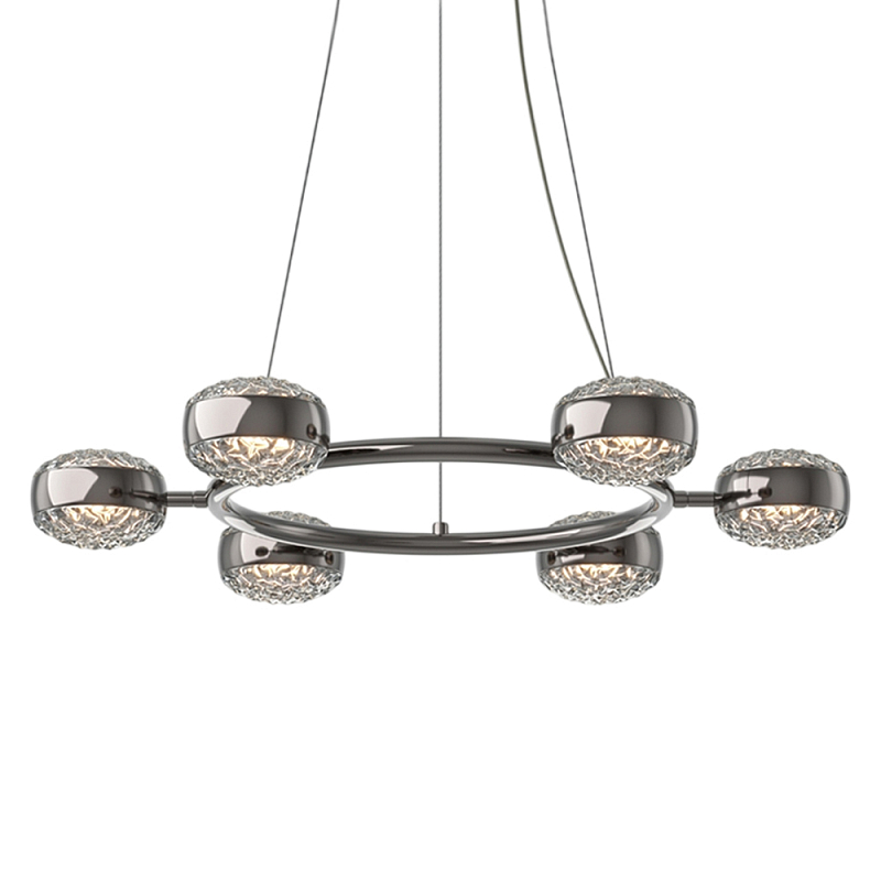 Люстра подвесная Mind 3000К 60Вт Черный Серый в Нижнем Новгороде | Loft Concept 