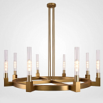 Люстра CANELLE Round Chandelier 8 Modern Brass варинант исполнения - 4 | Loft Concept в Нижнем Новгороде