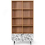 Широкий стеллаж с принтом Elise Rack варинант исполнения - 20 | Loft Concept в Нижнем Новгороде