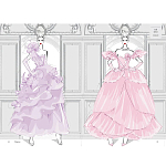 Megan Hess. Elegance варинант исполнения - 2 | Loft Concept в Нижнем Новгороде