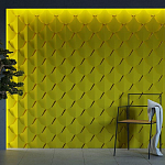 Гипсовая 3D Панель DRAGON SCALE - B варинант исполнения - 2 | Loft Concept в Нижнем Новгороде