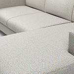 Мебельная ткань Шенилл серо-голубой цвет 142 см T4-47 варинант исполнения - 12 | Loft Concept в Нижнем Новгороде