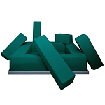 Модульный дизайнерский диван Rumble Modular Sofa варинант исполнения - 2 | Loft Concept в Нижнем Новгороде