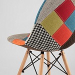 Стул с обивкой в технике пэчворк DSW варинант исполнения - 6 | Loft Concept в Нижнем Новгороде