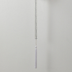 Бра с белым текстильным абажуром и хрустальными подвесками с декоративной кисточкой Lustre Reverie варинант исполнения - 5 | Loft Concept в Нижнем Новгороде