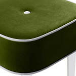 Квадратный мягкий пуф на белых ножках Winton Pouf Square варинант исполнения - 2 | Loft Concept в Нижнем Новгороде