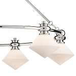 Люстра с ромбовидными плафонами Pointed Diamond Shade варинант исполнения - 1 | Loft Concept в Нижнем Новгороде