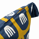 Чехол на подушку с двусторонним принтом и кисточками Ophelia Grove варинант исполнения - 3 | Loft Concept в Нижнем Новгороде