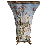 Фарфоровая ваза с изображением попугаев Eden Garden варинант исполнения - 2 | Loft Concept в Нижнем Новгороде