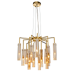 Люстра со стеклянными цилиндрическими плафонами Luminous Cylinders Amber варинант исполнения - 2 | Loft Concept в Нижнем Новгороде