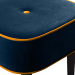 Квадратный мягкий пуф на черных ножках Winton Pouf Square варинант исполнения - 4 | Loft Concept в Нижнем Новгороде