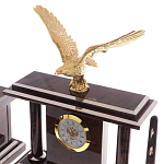 Настольный письменный набор из природного камня обсидиана с декором в виде орла Golden Eagle варинант исполнения - 2 | Loft Concept в Нижнем Новгороде