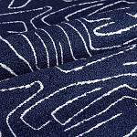 Мебельная ткань Букле синий цвет 140 см T3-8 варинант исполнения - 1 | Loft Concept в Нижнем Новгороде