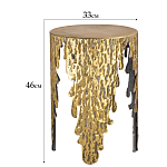Столик дизайнерский Copper streaks варинант исполнения - 5 | Loft Concept в Нижнем Новгороде
