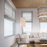 Люстра трехъярусная с декором из круглых деревянных бусин с кисточками Gray Brown Wooden Beads Chandelier варинант исполнения - 4 | Loft Concept в Нижнем Новгороде