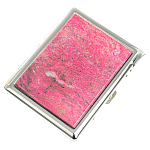 Портсигар с газовой зажигалкой из натурального камня Родонит Stone Cigarettes Cases варинант исполнения - 1 | Loft Concept в Нижнем Новгороде