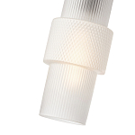 Подвесной светильник со стеклянным рифленым плафоном цилиндрической формы Eliara 13 варинант исполнения - 8 | Loft Concept в Нижнем Новгороде