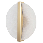 Бра с белым матовым стеклянным плафоном круглой формы Soft Glow Harmony варинант исполнения - 3 | Loft Concept в Нижнем Новгороде