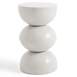 Приставной столик белого цвета Bead варинант исполнения - 1 | Loft Concept в Нижнем Новгороде