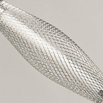 Люстра круглая каскадня с 5-ю плафонами из металлической сетки Mesh Lampshade Lighting варинант исполнения - 7 | Loft Concept в Нижнем Новгороде