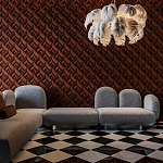 Гипсовая 3D Панель AZTECA варинант исполнения - 1 | Loft Concept в Нижнем Новгороде