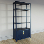 Стеллаж со стеклянными полками Elsa Dreams Blue варинант исполнения - 1 | Loft Concept в Нижнем Новгороде