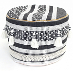 Пуф  Black and White Ornament варинант исполнения - 1 | Loft Concept в Нижнем Новгороде