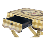 Приставной столик с ящиком в стиле ретро Vintage Rustic Tablecloth варинант исполнения - 3 | Loft Concept в Нижнем Новгороде