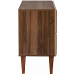 Тумба прикроватная бежевая из массива бука с 2-мя ящиками Wenge Light варинант исполнения - 3 | Loft Concept в Нижнем Новгороде