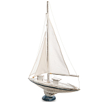 Деревянная статуэтка в виде парусника Sailboat Statuette варинант исполнения - 2 | Loft Concept в Нижнем Новгороде
