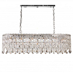Люстра овальная с хрустальными подвесками Roul Crystal Light варинант исполнения - 6 | Loft Concept в Нижнем Новгороде