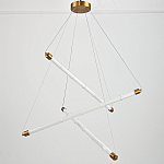 Светодиодная люстра Trumpet Tube Brass  варинант исполнения - 4 | Loft Concept в Нижнем Новгороде