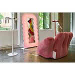Дизайнерское плюшевое розовое кресло в форме руки Poltronova Joe Plush Taffy Pink Armchair варинант исполнения - 5 | Loft Concept в Нижнем Новгороде