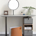 Консоль с зеркалом и  3-мя вращающимися ящиками Eloida варинант исполнения - 3 | Loft Concept в Нижнем Новгороде