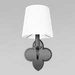 Бра с белым текстильным абажуром и фигурным основанием с зеркальной вставкой Vitorino варинант исполнения - 12 | Loft Concept в Нижнем Новгороде