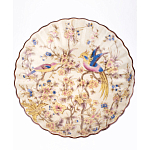 Чаша с цветочным орнаментом на ножке в виде бронзового ангела Eden Garden варинант исполнения - 4 | Loft Concept в Нижнем Новгороде