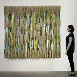 Художественный панно макраме Wall decor Voice the Forest варинант исполнения - 1 | Loft Concept в Нижнем Новгороде