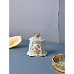 Шкатулка голубого цвета с рисунком и состаренным эффектом Eden Garden варинант исполнения - 7 | Loft Concept в Нижнем Новгороде