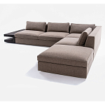 4-х местный Угловой модульный диван Zartаrn с приставным деревянным столиком варинант исполнения - 3 | Loft Concept в Нижнем Новгороде