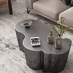 Дизайнерский журнальный стол зеркальный волнистой формы Gytep варинант исполнения - 3 | Loft Concept в Нижнем Новгороде