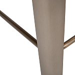 Стул барный светло-серый из экокожи Spectacular High Bar Stool варинант исполнения - 6 | Loft Concept в Нижнем Новгороде