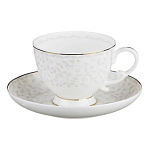 Чайный сервиз белого цвета из фарфора на 6 персон 15 предметов Floral Charm варинант исполнения - 1 | Loft Concept в Нижнем Новгороде