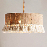 Люстра круглая плетеная с кисточками Solar Glow варинант исполнения - 9 | Loft Concept в Нижнем Новгороде