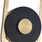 Бра с овальной рамой цвета латунь Midnight Orbit варинант исполнения - 1 | Loft Concept в Нижнем Новгороде