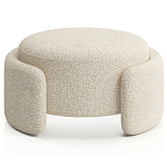 Круглая Оттоманка Alice ткань букле варинант исполнения - 2 | Loft Concept в Нижнем Новгороде